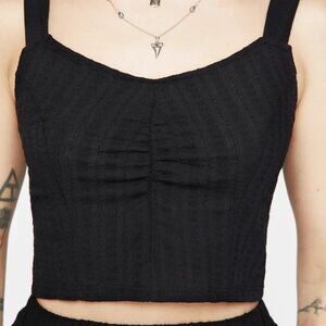 Disturbia Bela Cotton Crop Cami Top